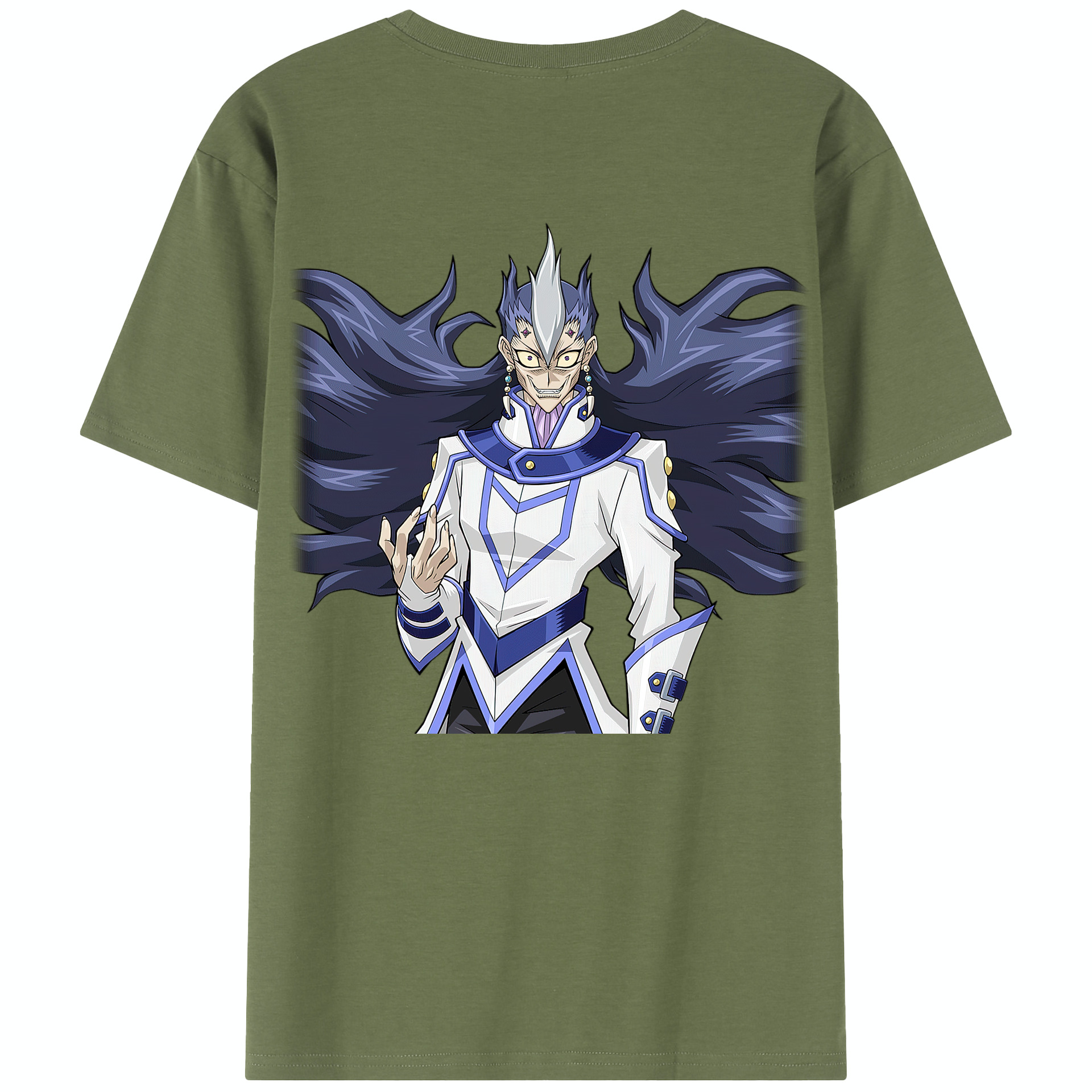 （画像用） 遊☆戯☆王 Yu-Gi-Oh! 綿100％半袖Tシャツ（背面プリント）